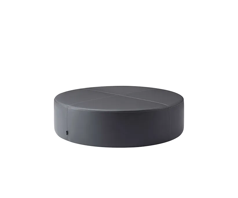 leather ottomans